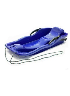 BLOOMING TIME Blue Outdoor Sports Plastic Skiing Sled Luge Snow Grass and Sand Board  - Image 2