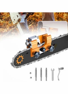 Y&D Chainsaw Sharpening Jig, Portable Hand Crank Sharpeners, Chain Suitable for All Kinds of Saws and Electric Saws, Keep Your Saw In Top Shape  - Image 1