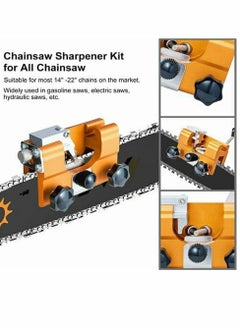 Y&D Chainsaw Sharpening Jig, Portable Hand Crank Sharpeners, Chain Suitable for All Kinds of Saws and Electric Saws, Keep Your Saw In Top Shape  - Image 4