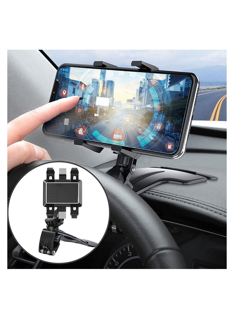 Y&D Car Phone Holder, Cell Mount for Clamp Tight Big Strong Suction  - Image 2