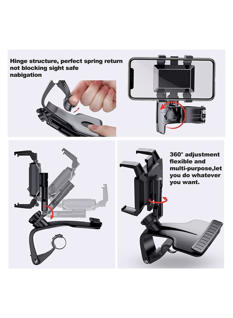 Y&D Car Phone Holder, Cell Mount for Clamp Tight Big Strong Suction  - Image 3