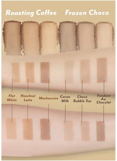 I'M MEME I'm Meme Palette - Afternoon Tea Contour | Frozen Choco, Bronzer Palette for Face & Cheeks, Matte Powder Bronzer, Natural Makeup, Buildable Coverage, Light to Medium, For Cool Tone Skin, 0.4oz  - Image 3