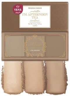 I'M MEME I'm Meme Palette - Afternoon Tea Contour | Frozen Choco, Bronzer Palette for Face & Cheeks, Matte Powder Bronzer, Natural Makeup, Buildable Coverage, Light to Medium, For Cool Tone Skin, 0.4oz  - Image 1