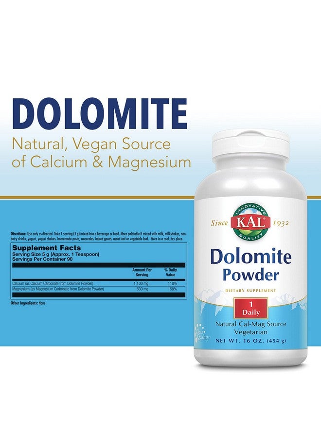Kal Dolomite Powder, 16 Ounce - Image 2