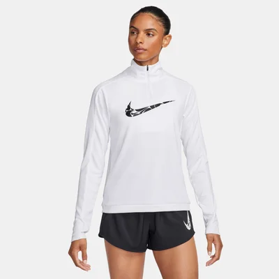 Nike Women's Swoosh Dri-FIT 1/4-Zip Mid Layer