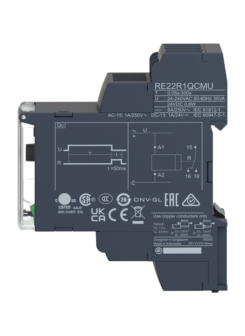 RE22R1QCMU Star-Delta Timing Relay