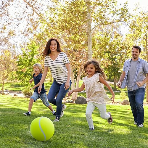 Banfeng Large Dog Tennis Ball,9.5" Giant Doy Sport Ball Toy,Pet Birthday Gifts Interactive Dog Toys for Small Medium Large Dog - Image 5