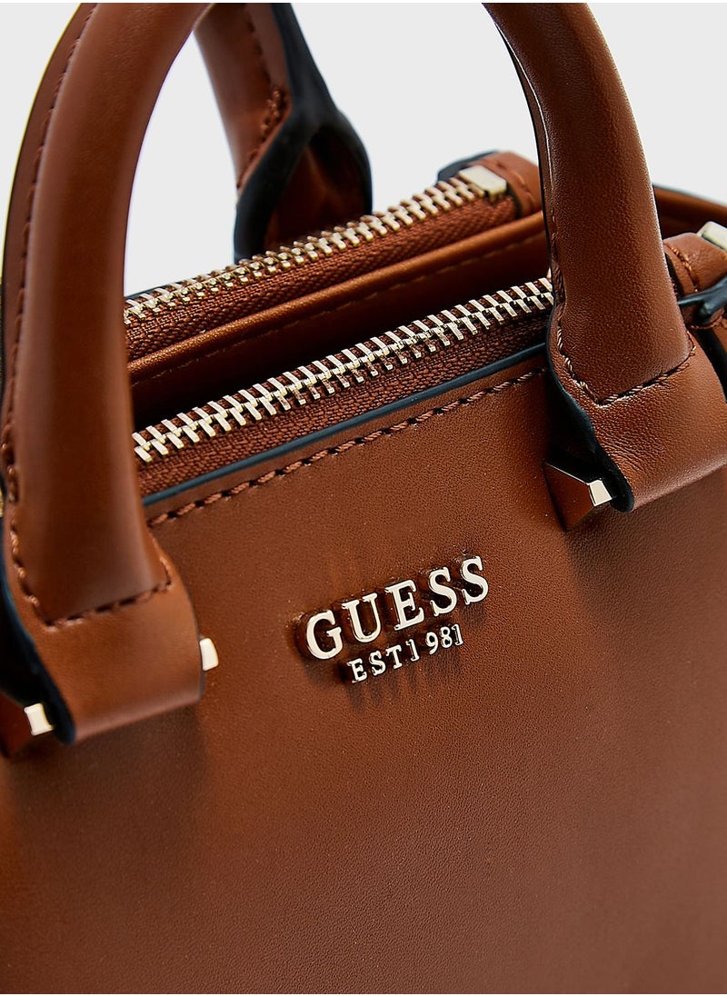 GUESS - Leie Mini Status Satchel - Image 1
