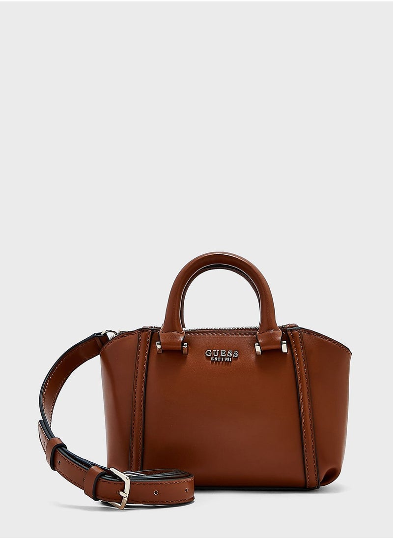 GUESS - Leie Mini Status Satchel - Image 1