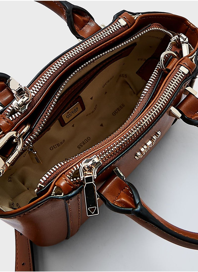 GUESS - Leie Mini Status Satchel - Image 1