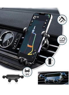 Necomi Phone Holder for Car Automatic Locking Mobile Phone Car Holder with New Vent Clip, Light and Portable Available for iPhone 15 Pro Max 14 13 12 & All Phones  - Image 1