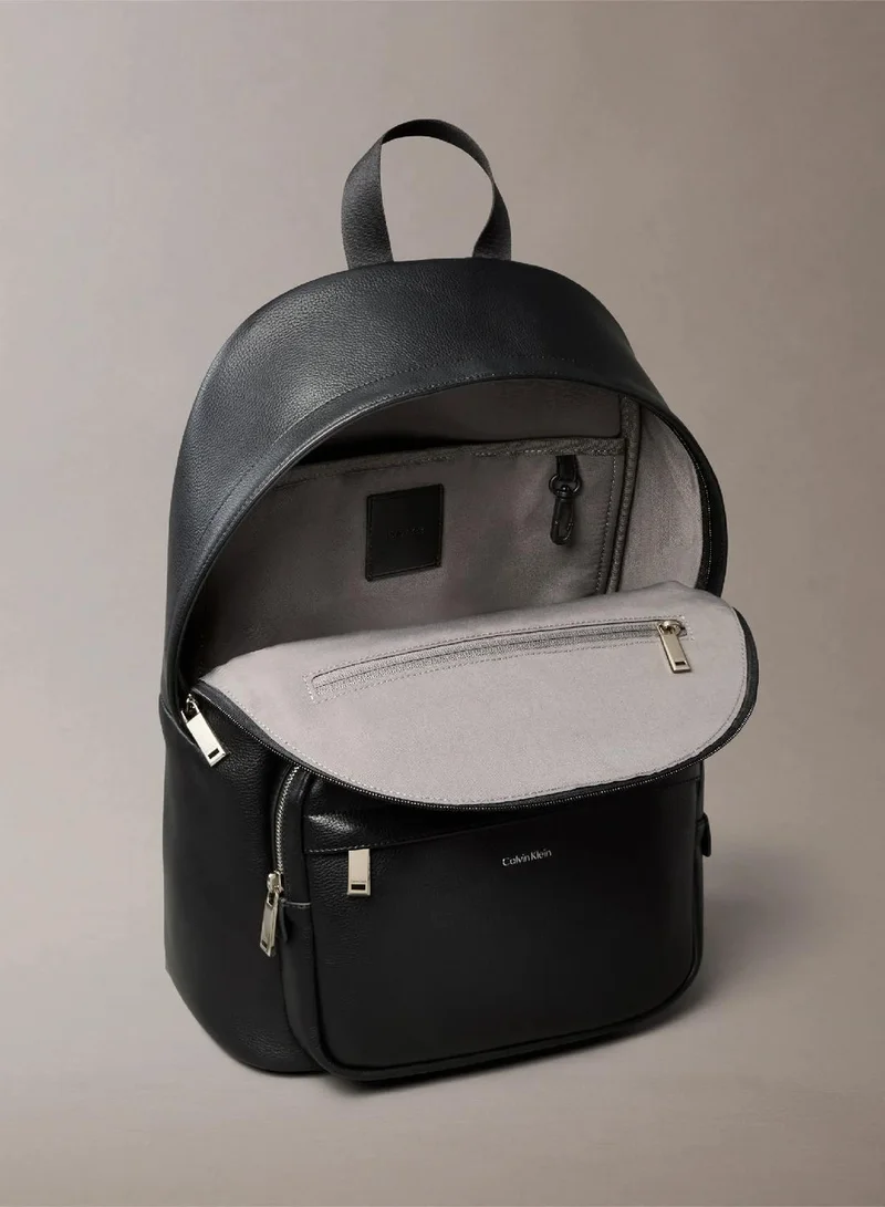 Calvin Klein Black Round Backpack for Men | Best Price UAE