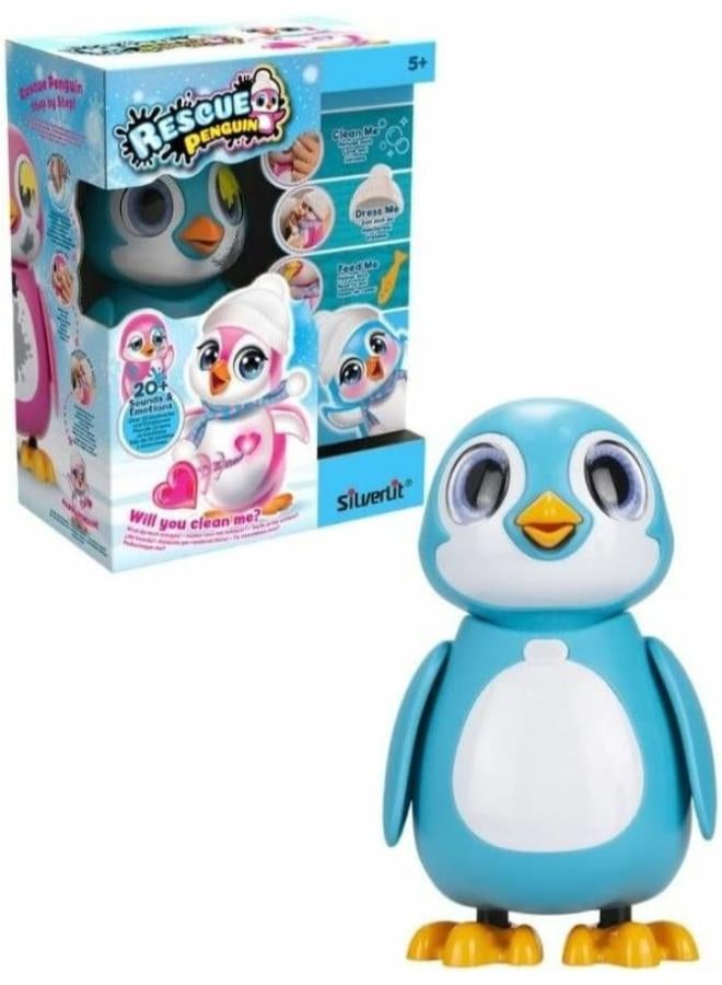 Silverlit Rescue Penguin Interactive Pet Toy Asst. 20+ sounds for children 5Y+, Multicolor - Image 5