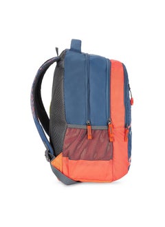 Skybags Skybags Riddle Blue Orange 46 Cms Casual Backpack with Raincover  - Image 4