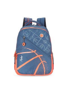 Skybags Skybags Riddle Blue Orange 46 Cms Casual Backpack with Raincover  - Image 1
