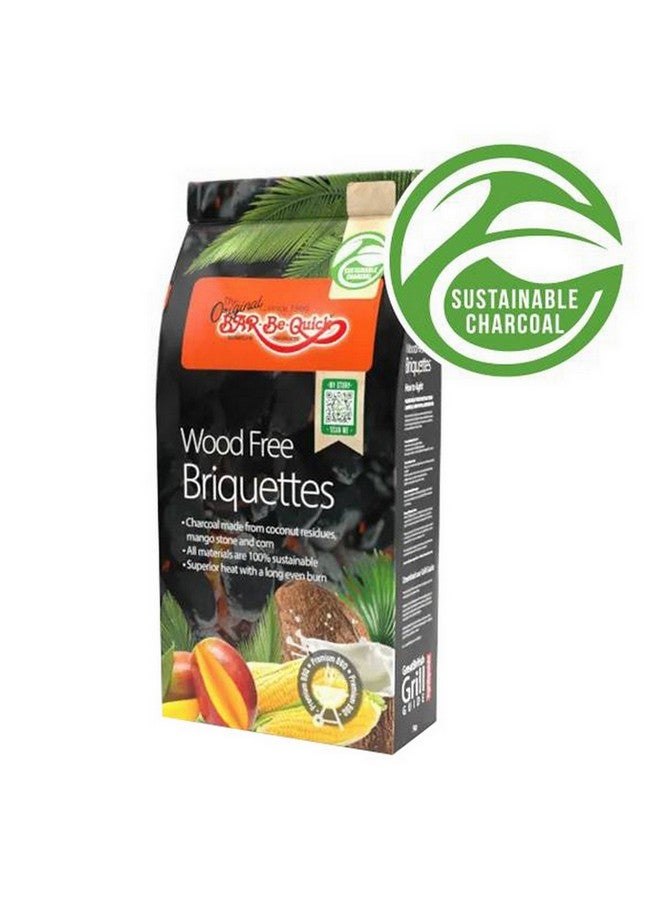 BAR-Be-Quick Evenly Shaped Sustainable Wood Free Briquettes 5 kg BRIQ0225 - Image 1