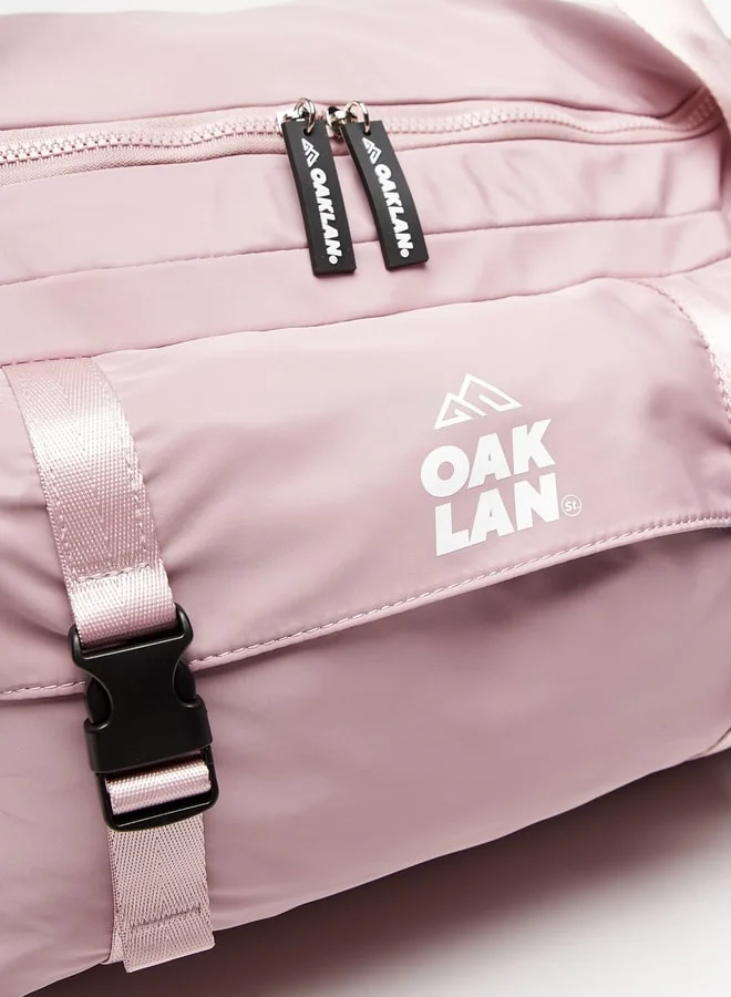 Oaklan by Shoexpress Women's Solid Duffle Bag with Adjustable Strap