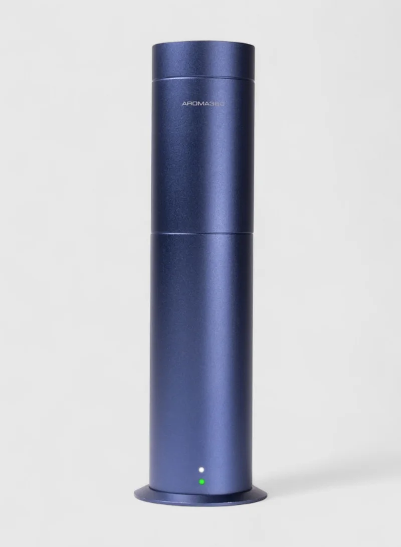 AROMA360 Mini Pro Essential Oil Diffuser - 600 sq ft Coverage - Aromatherapy Scent Diffuser for Home - Air Freshener - Compatible with Pro-Pod Oil- Blue