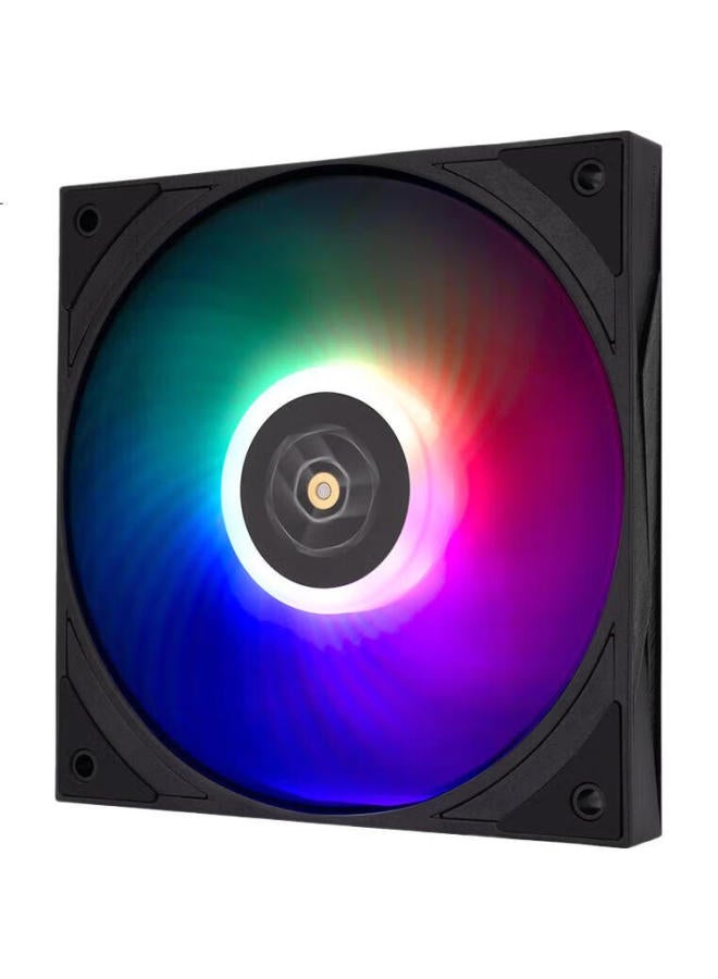 Thermalright Thermalright Tl-H12015B Three-Phase Six-Pole Motor, S-Fdb V2 Bearing, 120Mm Standard 15Mm Thick Fan, 1900 Rpm Pmw, Solar Eclipse Iridescent Light Effect - Image 1