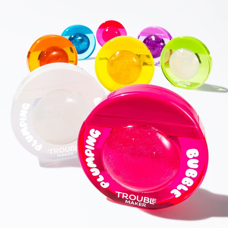 Trouble Maker Bubble Trouble Lip Gloss Phee Pink - Image 3