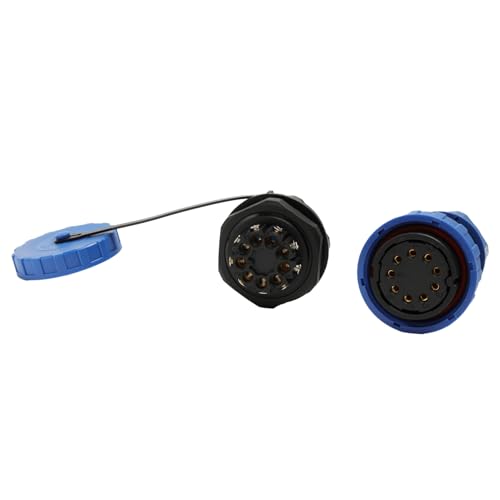 HangTon TY28 9 Pin Waterproof Connector 380V10A Crimp Female Male for Outdoor Boat Marine Electrical Automotive DIY Power Device - Image 3