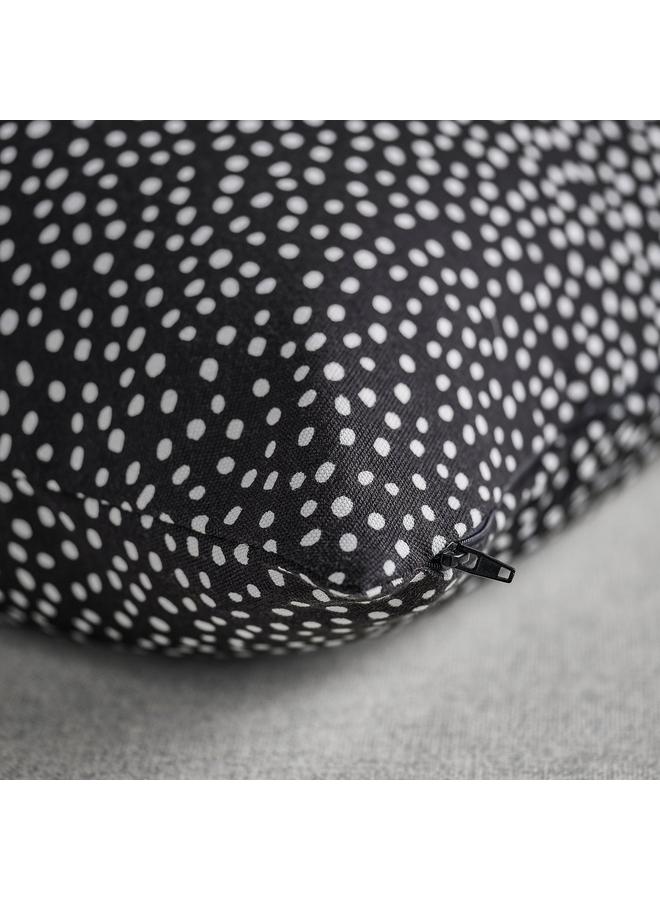 erorex Cushion cover, black/white, 50x50 cm - Image 5