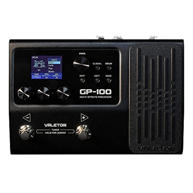 Guitar Pedal Multi-Effects Processor with Expression Pedal Guitar Bass Amp Modeling IR Cabinets Simulation Multi Language Stereo OTG USB Audio Interface - Image 1
