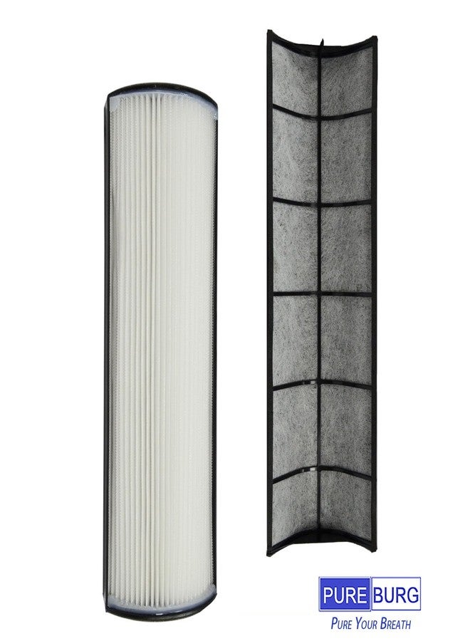 PUREBURG فلتر بديل PUREBURG TPP440F متوافق مع أجهزة تنقية الهواء Envion Therapure TPP440 و TPP540 و TPP640 و TPP640S، عبوة من قطعتين، فلتر H13 HEPA مع كربون نشط، ترشيح رباعي المراحل - Image 2