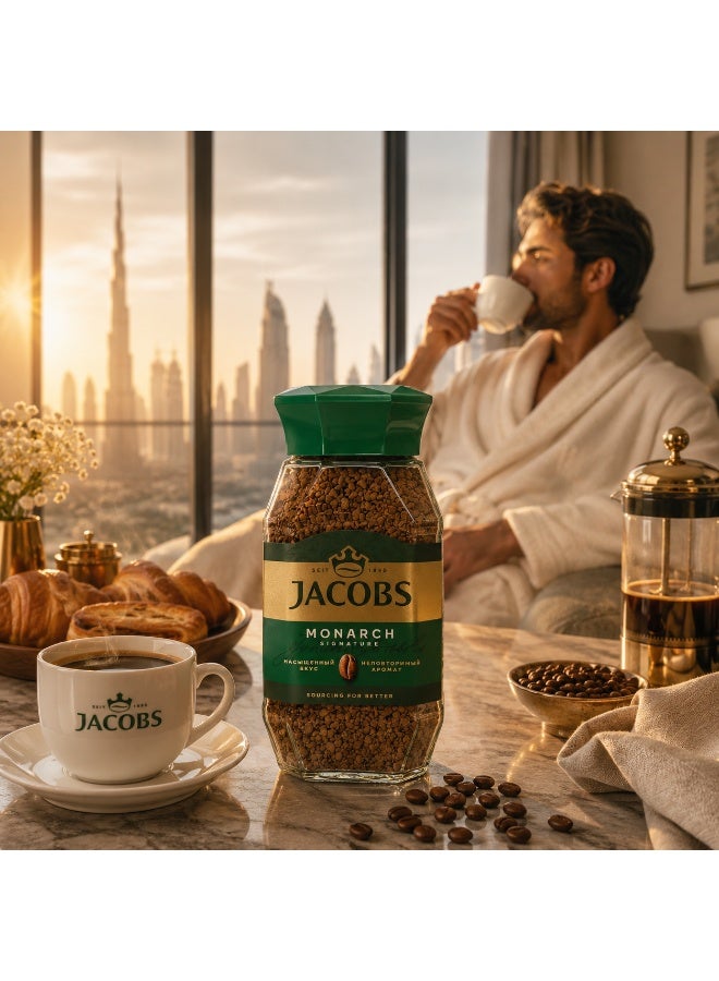 Jacobs Monarch Signature Instant Coffee 190g - Image 3