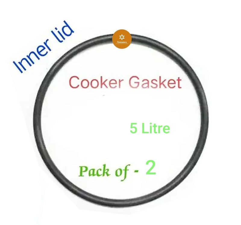 PENTASTARAPressure Cooker GasketsSealing Ring for Inner Lid 5 Litre2 Units - Image 2