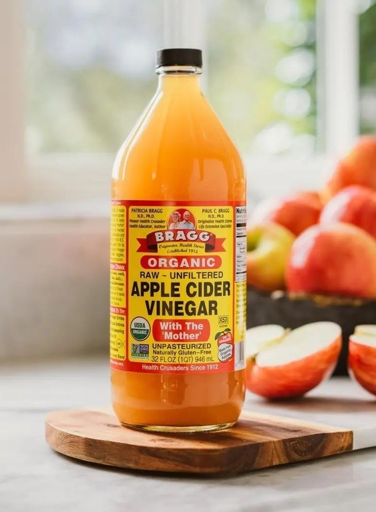 Bragg Organic Apple Cider Vinegar, Unfiltered 946ml - Image 2