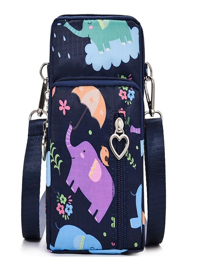 JANKS Small Crossbody Bags for Women Mini Cell Phone Purses with Crossbody Strap Phone Wallet Shoulder Bag Nylon Arm Bag - Image 2