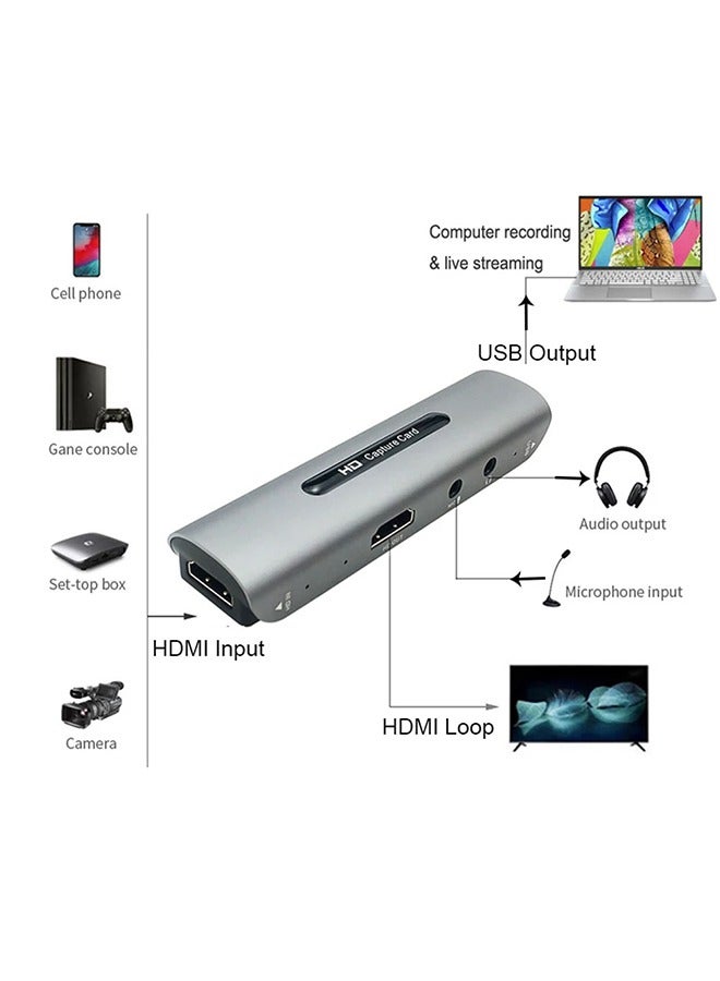 4K محول لابتوب من يو اس بي الي مخرج اتش دي ام اي – مايك – سماعة / مزود به مدخل اتش دي ام اي /KJB5 - Image 3