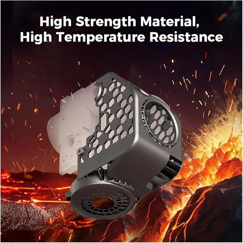 كريياليتي K1 ماكس 360 درجة قناة تبريد مروحية دائرية مُحسّنة ملحقات طابعة ثلاثية الأبعاد - Image 4