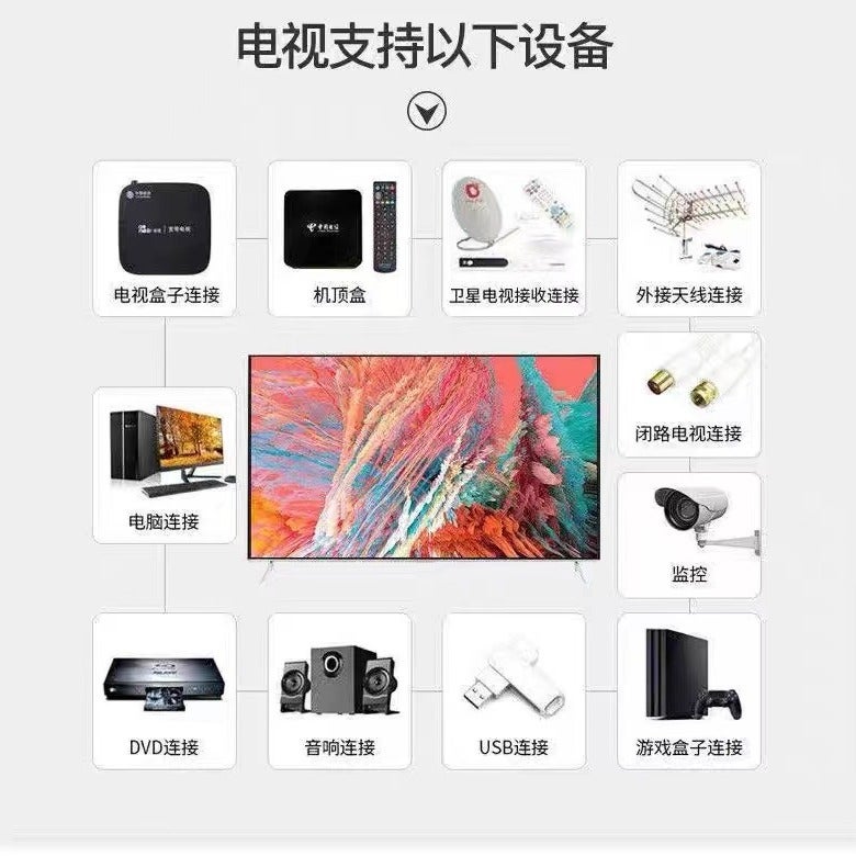 Lcd Tv Home 95 "85" Network Smart 75 Voice 65 "55" 110 Large Screen - Image 4