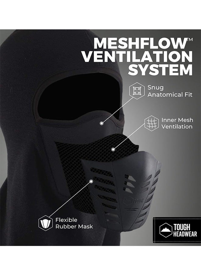 Quantum Windproof Face Mask, Windproof Portable Elastic Skiing Face Mask, Comfort Skiing Accessories - Image 2