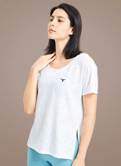 THUGFIT LeapSweep Ladies T-Shirt - White