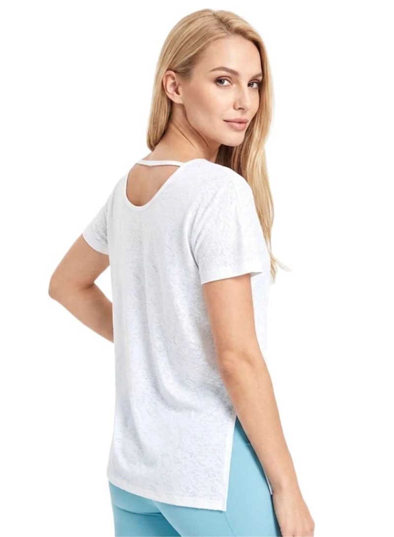 Thugfit White THUGFIT LeapSweep Ladies T-Shirt - White for Women | Best Price UAE