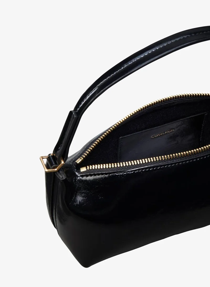CALVIN KLEIN Black Foil Logo Convertible Bag for Women | Best Price UAE