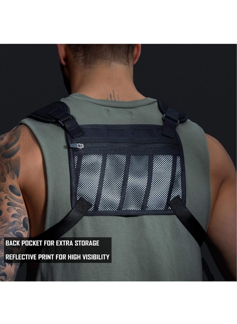 Generic Water Resistant Pack Running Vest for Workouts Running Phone Holder Extra Storage Lightweight Running Pack - Image 5