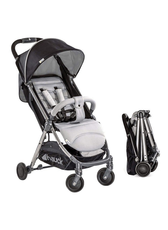 hauck Swift Plus Stroller Silver Charcoal - Image 1