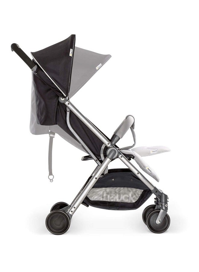 hauck Swift Plus Stroller Silver Charcoal - Image 4