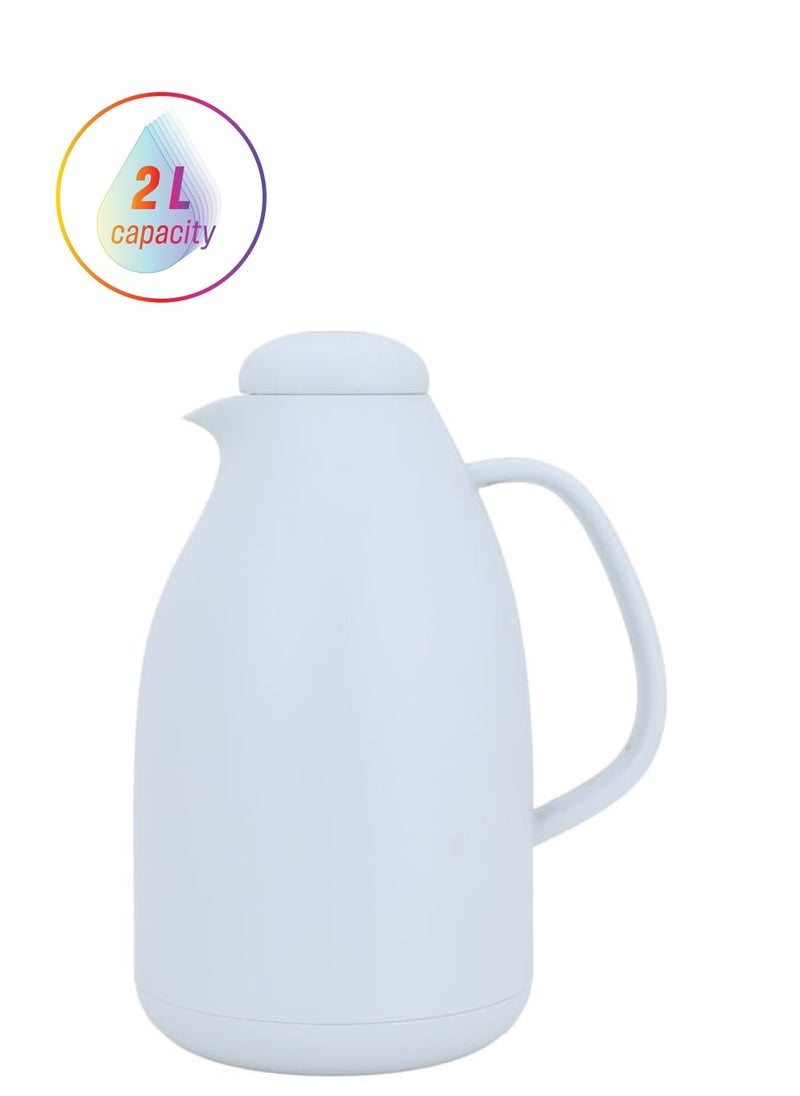 Alsaif Gallery - Penguin Pro thermos light gray 2 litres - Image 1