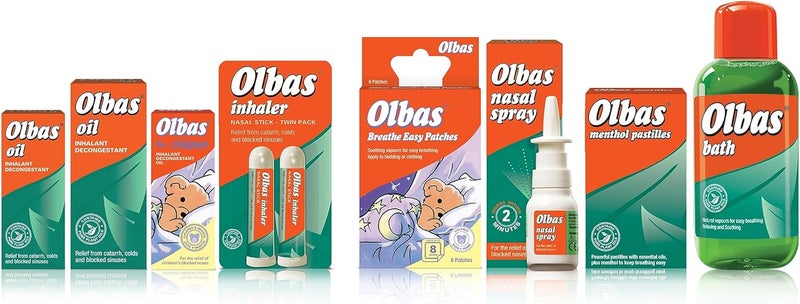 Olbas Oil For Children 12ml Inhalant Decongestant Oil Relief from Catarrh Colds Blocked Sinuses For Children over 3 Months Old 12 ml Pack of 1 - Image 3