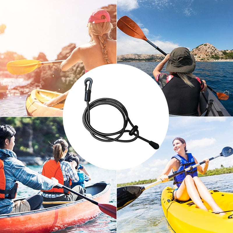 Paddle Leash Paddle Holder Rope Nylon Lanyard Kayak Accessories Fishing Rod Paddle Leash - Image 4