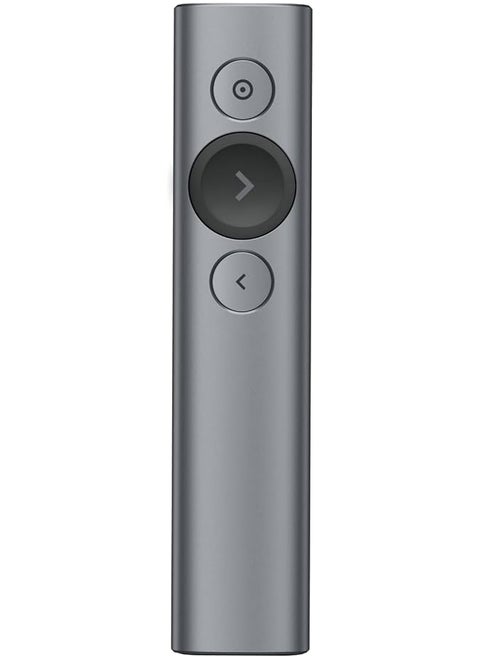Spotlight Presentation Remote Universal Wireless Presentation Clicker With Laser Pointer Advanced Digital Highlighting Bluetooth 30 M Range And Quick Charging Slate