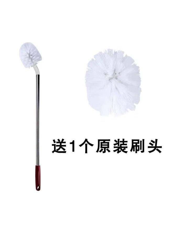 A brush specially designed for water bottles with a stainless steel handle. - Image 3