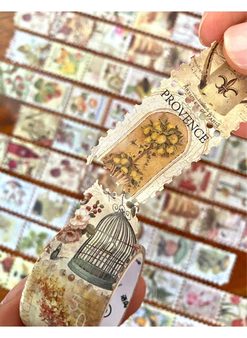 Kağıt Gemi Dükkan Paper Ship Shop Stamp Tea Time Individually with Stickers - Washi Tape - Sticker - Bullet Journal - Notebook Decoration  - Image 1