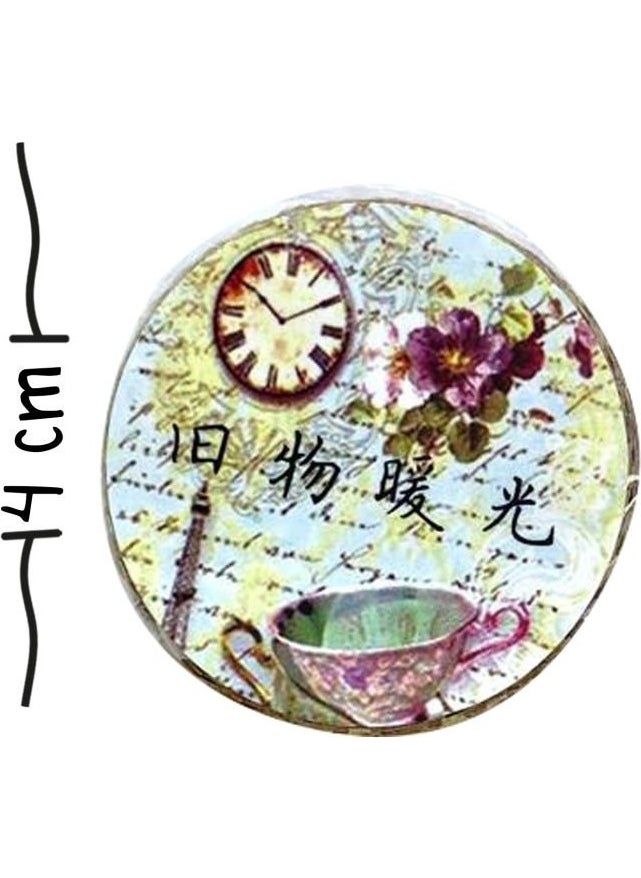Kağıt Gemi Dükkan Paper Ship Shop Stamp Tea Time Individually with Stickers - Washi Tape - Sticker - Bullet Journal - Notebook Decoration  - Image 5