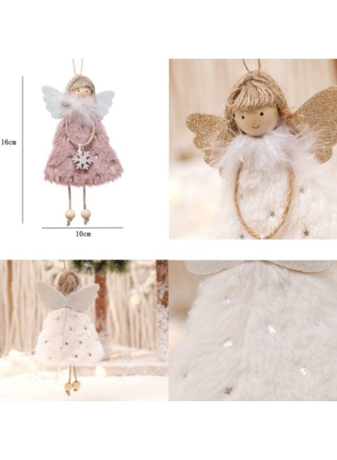 GGEROU Doll Hanging Ornament, 3Pcs Decorative Doll Tree Pendant - Image 4